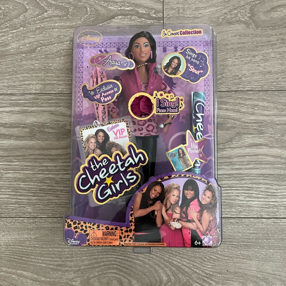 Disney The Cheetah Girls Aqua Singing Doll, NWT